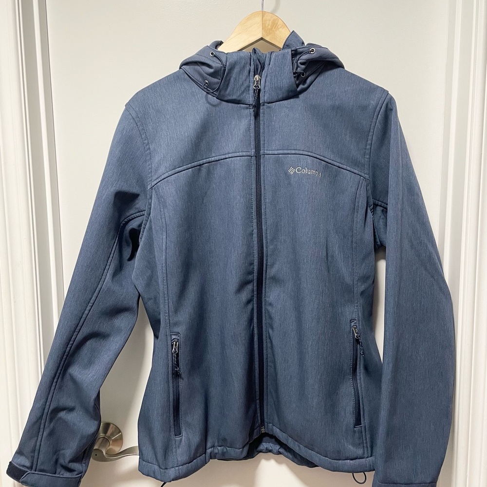 Columbia Blue Hooded Jacket
